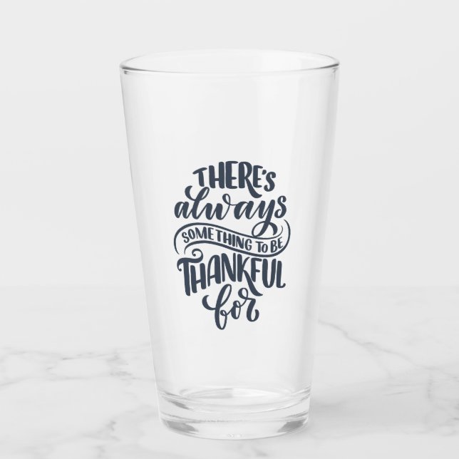 Verre There's Always Something (Devant)