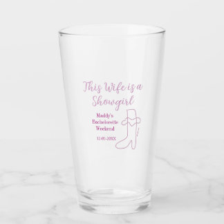 Verre this wife is a showgirl bachelorette party purple 