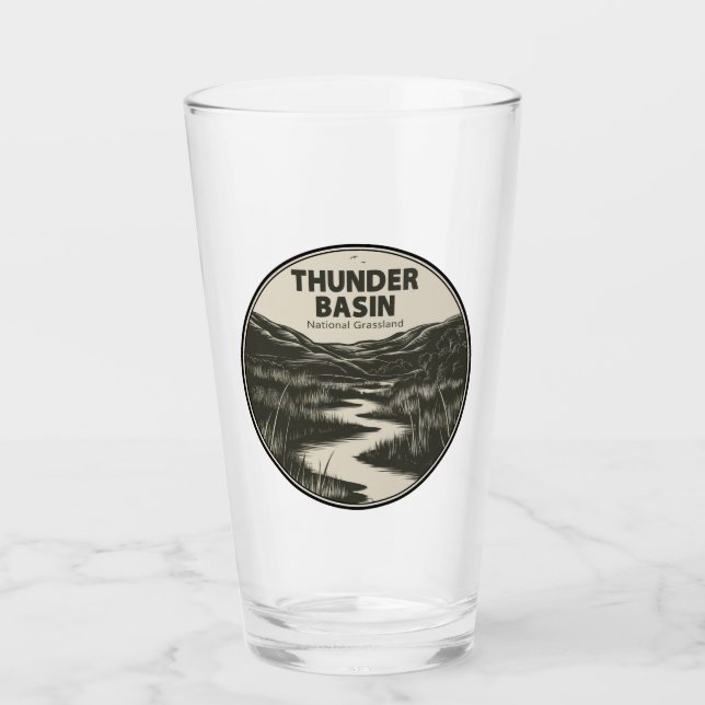 Verre Thunder Basin National Grassland Wyoming Stream (Devant)