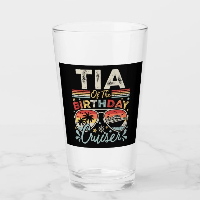 Verre Tia de Anniversaire Cruiser Vacation DK (Devant)