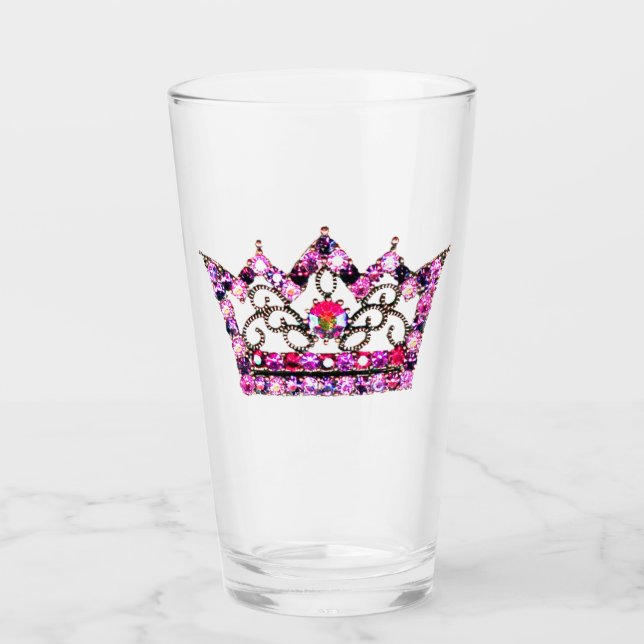 Verre "Tiara rose" (Devant)
