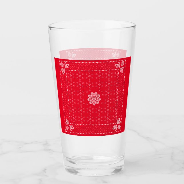 Verre Ticky Cactus Tumbler - Rouge (Devant)