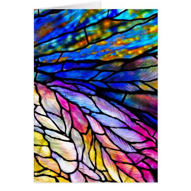 Verre, Tiffany - Style, (Devant)