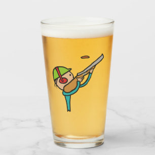 Verre Tir sur le piège de Pigeon d'argile