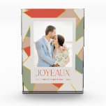 Verre Tiré Noël Juste Marié Bloc photo<br><div class="desc">Verre Tiré Noël Juste Marié Bloc photo</div>