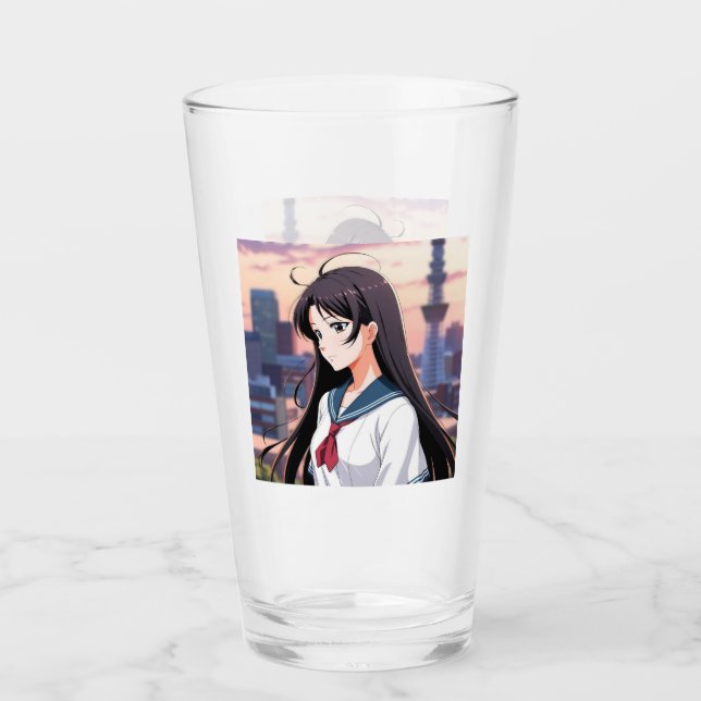 Verre Tokyo Girl glass (Devant)