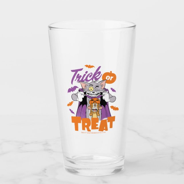 Verre Tom & Jerry | Trick or Treat (Devant)