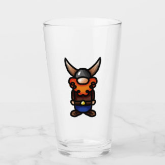 Verre Tomte avec barbe rouge Viking Glass