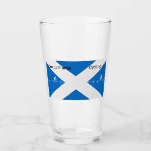 Verre Tour de France Scotland Glass
