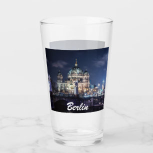 Verre Tour de télévision et Cathédrale de Berlin à Berli