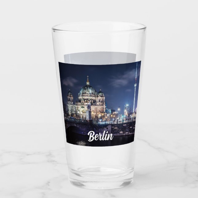 Verre Tour de télévision et Cathédrale de Berlin à Berli (Devant)