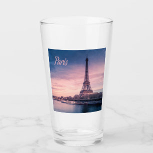 Verre Tour eiffel Paris France