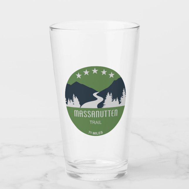 Verre Trail Massanutten Virginie (Devant)