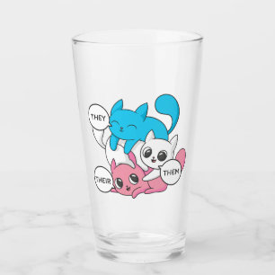 Verre Transgenres Les Chats Qu'Ils Leur Prononononosent