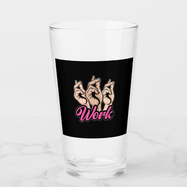 Verre Travail d'acteur (Devant)
