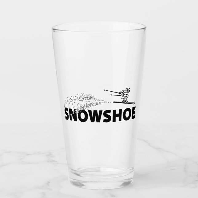 Verre Tremplin de Snowshoe Mountain Virginie Occidentale (Devant)