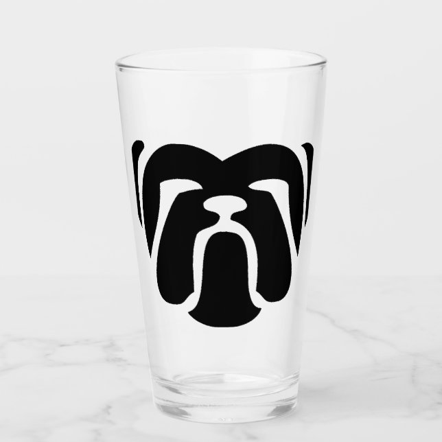 Verre tribu des bulldog (Devant)