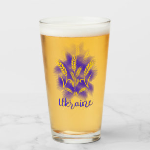 Verre Trident ukrainien fait d'oreille de blé