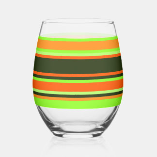 Verre trié - Chaux, orange et mandarine