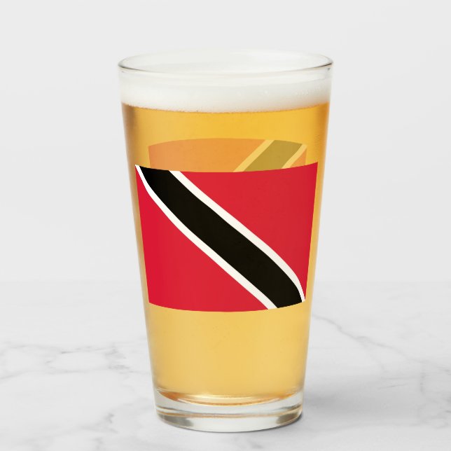 Verre Trinité-et-Tobago (Devant (rempli))