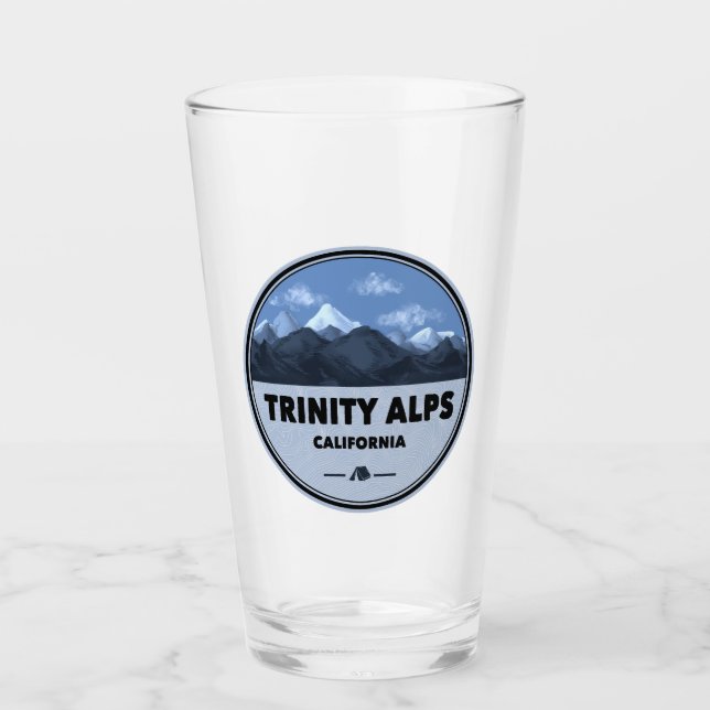 Verre Trinity Alps Camping Californie (Devant)