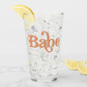 Verre TRIXIE Retro 70's Thème Super Babe Bachelorette