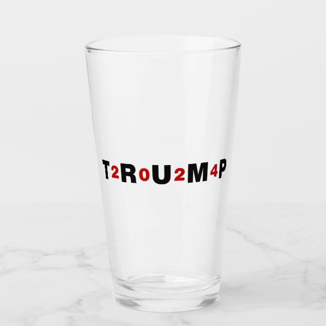 Verre Trump 2024 Rouge (Devant)