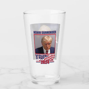 Verre Trump ne cédera jamais