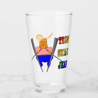 Verre Trump Skis In Jeans