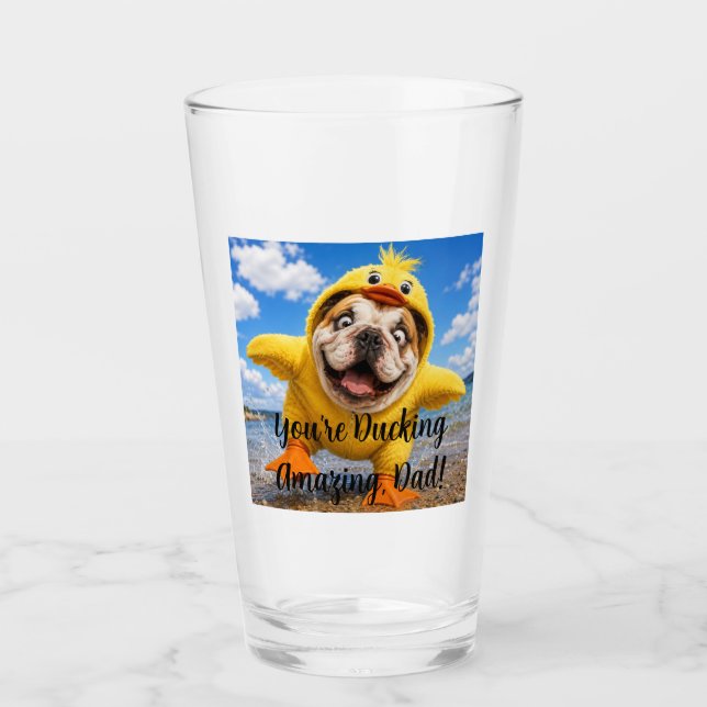 VERRE TU ES INCROYABLE, PAPA ! (Devant)