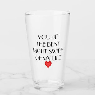 Verre Tu es le meilleur rempart de ma vie Valentine