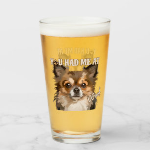 Verre Tu M'As Eu À Woof Amoureux de les chiens de Pomé