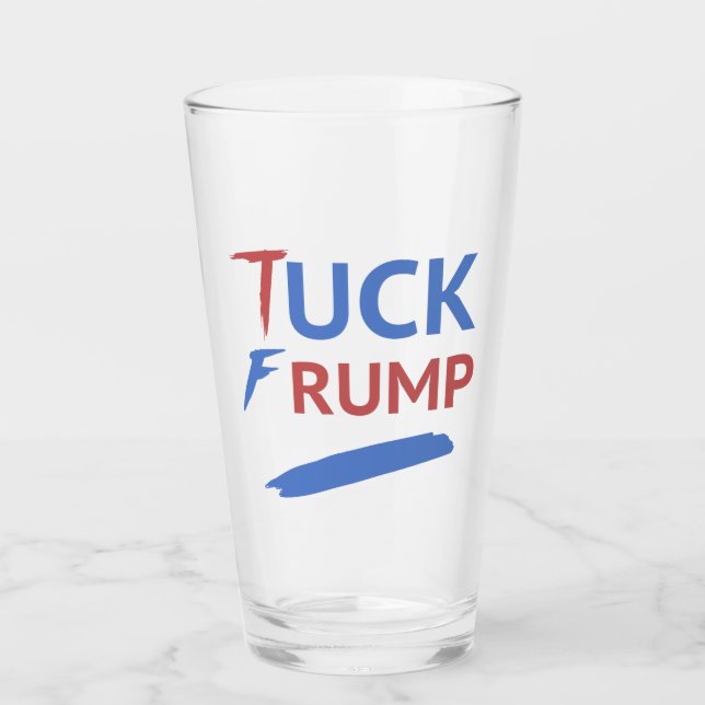 Verre Tuck Frump anti-Trump (Devant)
