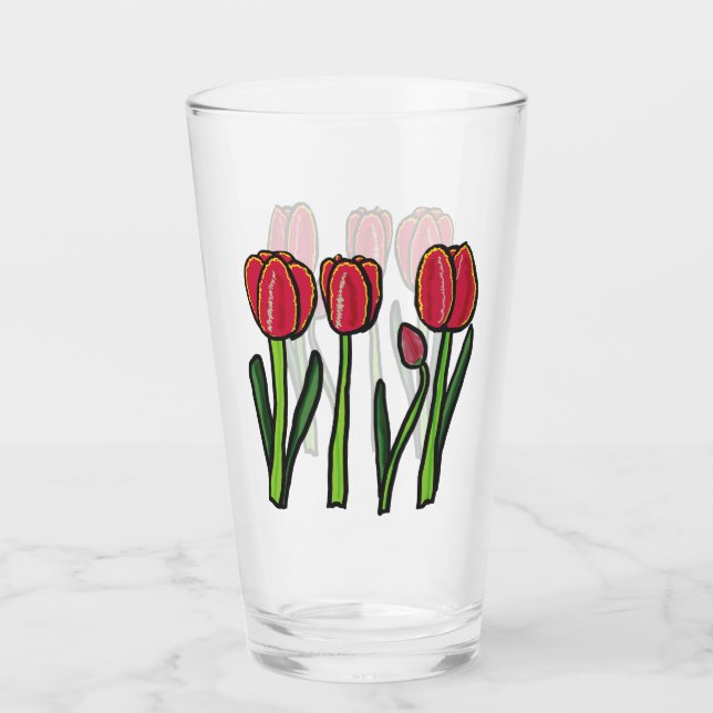 Verre Tulipes (Devant)