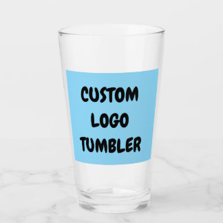 Verre TUMBLER LOGO PERSONNALISÉ