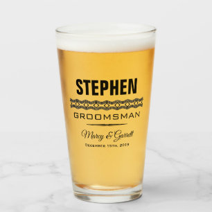 VERRE TUMBLER POUR GARÇON D'HONNEUR MARIAGE