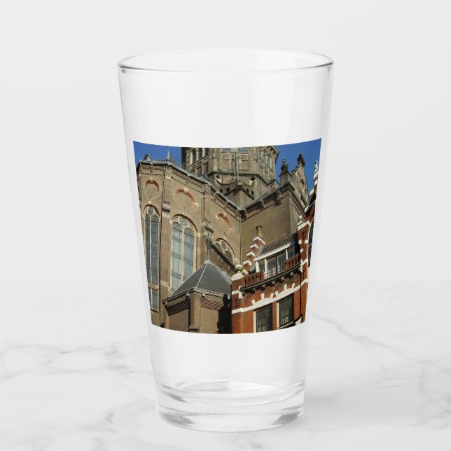 Verre tumbler pour papa, maman, fils, fille (Devant)