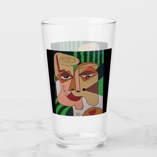 Verre Tumbler Tattoo Guy (Devant)