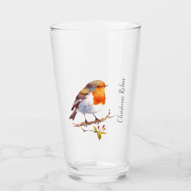 Verre Tumblers - Robin Aquarelles (Devant)