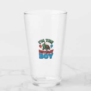 Verre Turtle garçon d'anniversaire conception de chemise