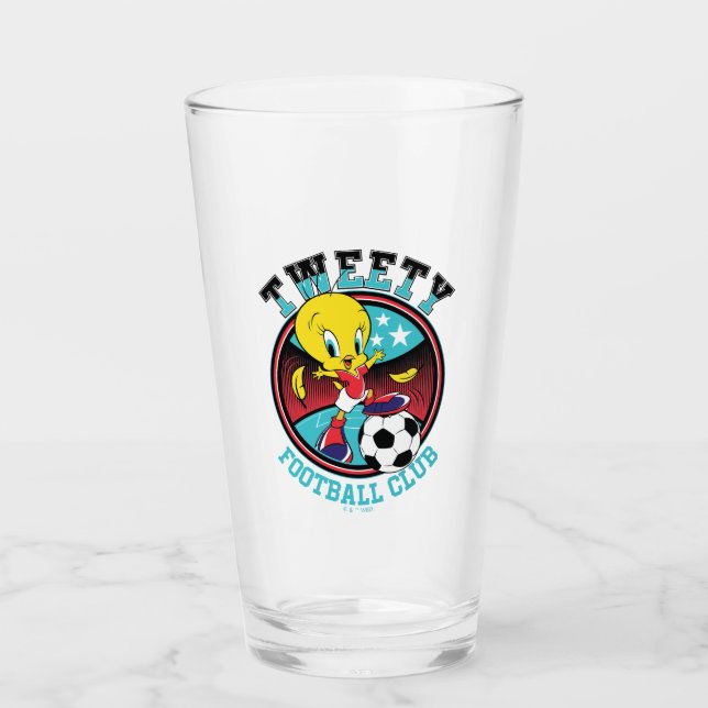 Verre TWEETY™ Football Club Badge (Devant)