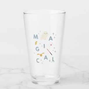 Verre Typographie « Magique » Graphique Hedwige