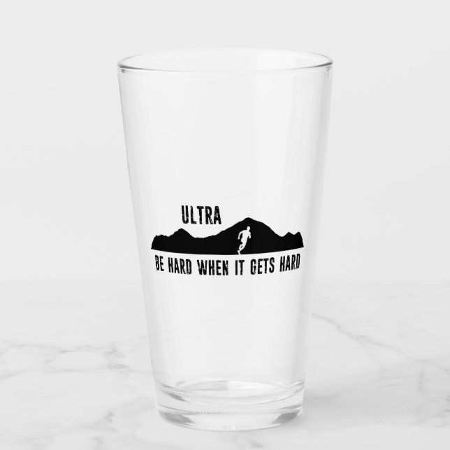 Verre Ultra Running, Soyez Dur Quand Il Devient Dur (Devant)