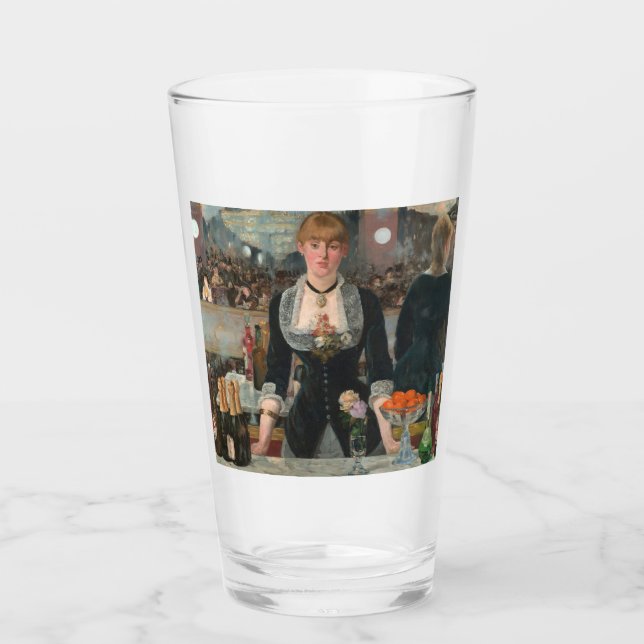 Verre Un bar aux Folies-Bergère Edouard Manet (Devant)