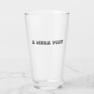 Verre Un Mega Pint Vin Barware Humour noir