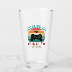 Verre Uncle Pregnancy Faire-part Beer Glass EST 2023