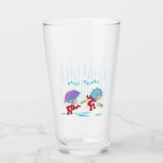 Verre Une chose deux choses heureuses (Devant)