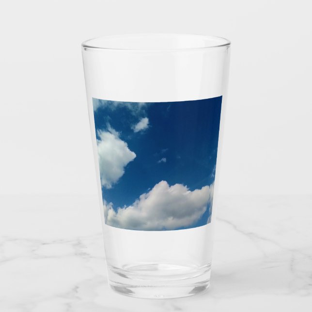 Verre Une douceur aux nuages (Devant)