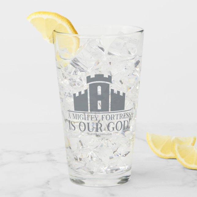 Verre Une Forteresse Puissante Est Notre Dieu (Devant glace)