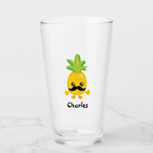 Verre Une jolie moustache d'ananas